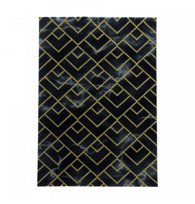 Koberec Naxos mozaika hnedo - zlatý