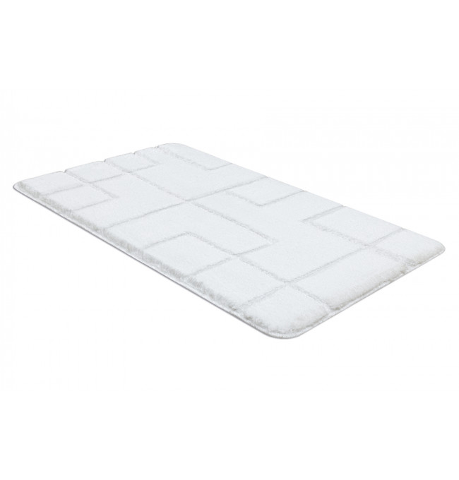 Koupelnový kobereček SUPREME LINES linie, bílý