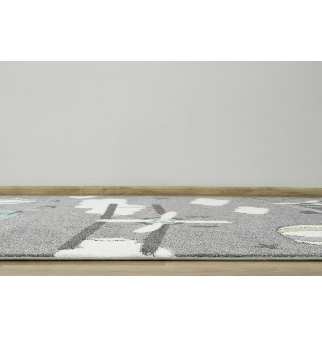 Dětský koberec Lima 9359B šedý/krémový