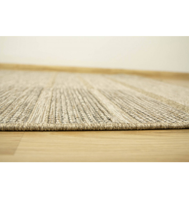 Šnúrkový koberec Oria 82VH7-Y bežový / sivý 