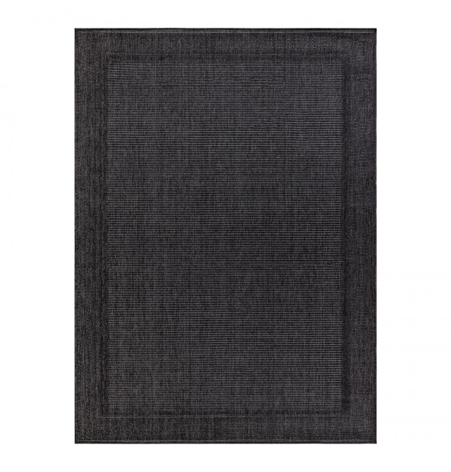 Šnúrkový koberec SIZAL TIMO 5979 outdoor čierny 