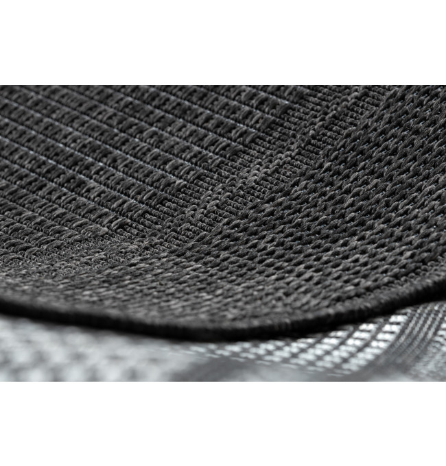 Šňůrkový koberec SIZAL TIMO 5979 outdoor černý