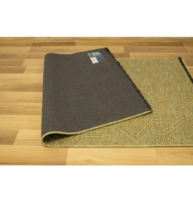Protiskluzový kobereček K5053 Green Deco zelený/měděný