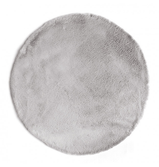 Kúpeľňový koberček MOYO MO 06-24 kruh sivý 