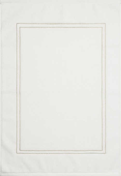 Kúpeľňový koberček OLIVIA 01 biely