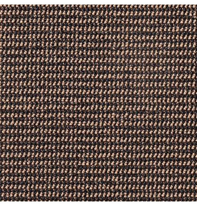 Metrážny koberec E-CHECK čierny / hnedý 