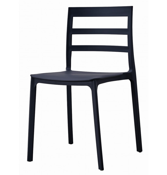 Set čtyř židlí ELBA černé (4ks)
