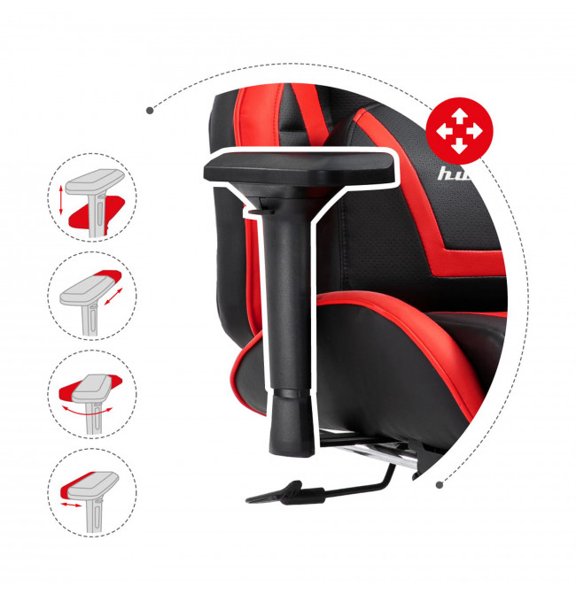Herní židle Force - 7.5 červená
