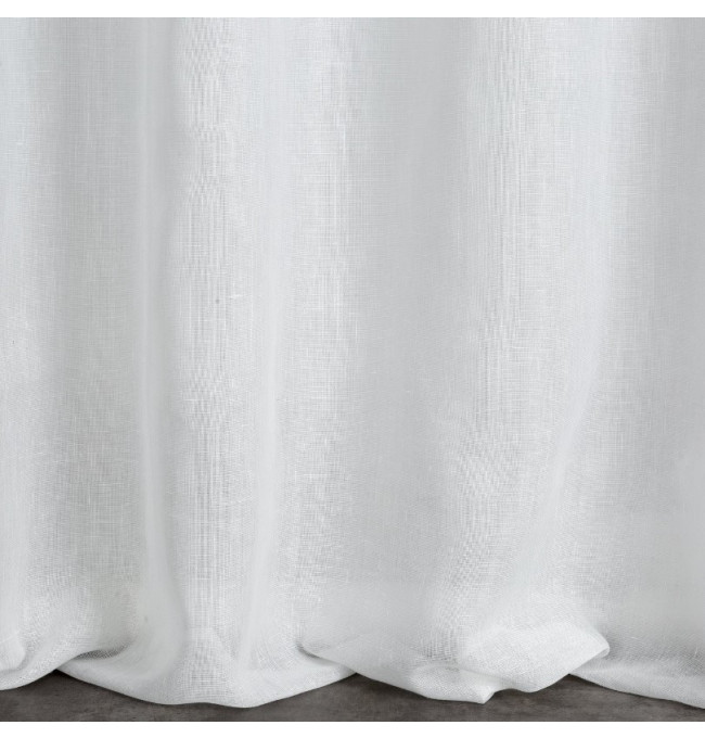 Hotová záclona JASPER bílá - na průchodkách