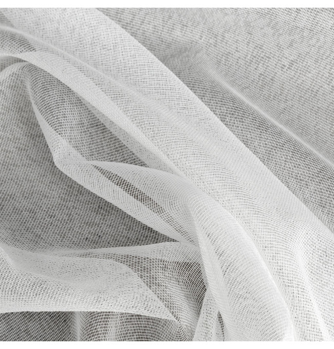 Hotová záclona TAMINA biela - na páske