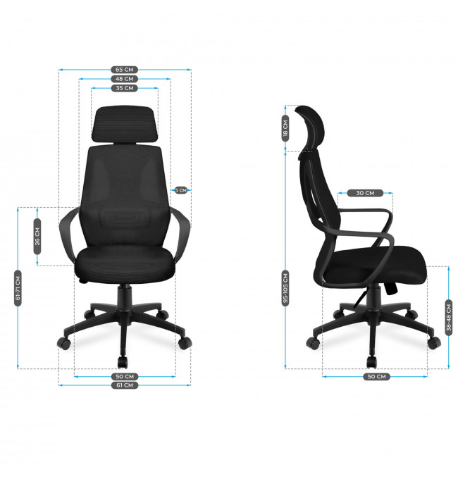 Kancelářská židle Mark Adler - Manager 2.8 černá