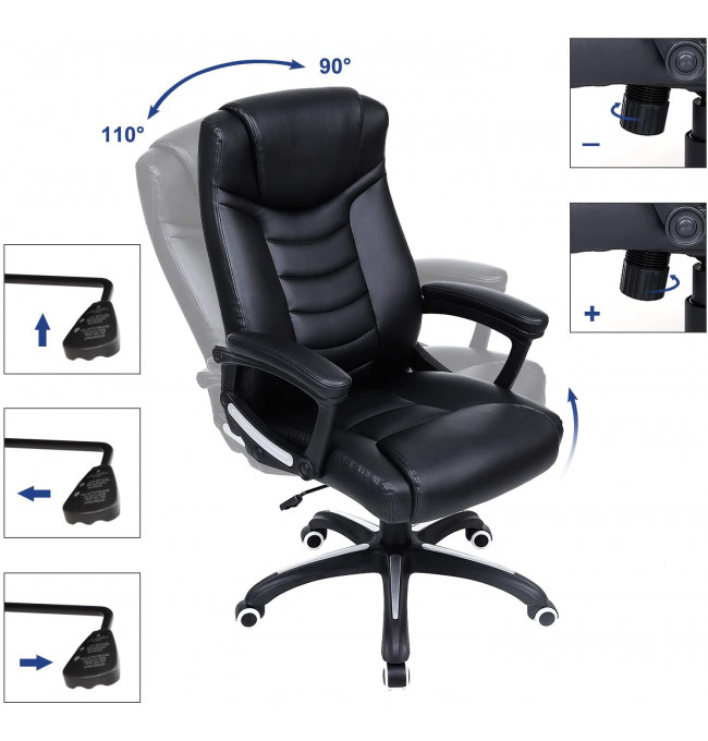 Kancelárska stolička OBG65BK