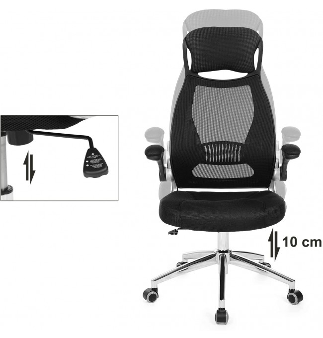 Kancelárska stolička OBN86BK