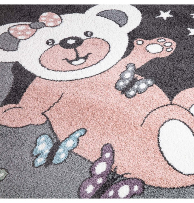 Dětský koberec Anime 916 sivý