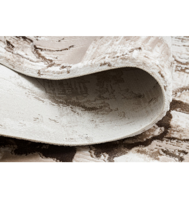 Koberec AKRYL VALS 046 Marmur béžový / sloní kost