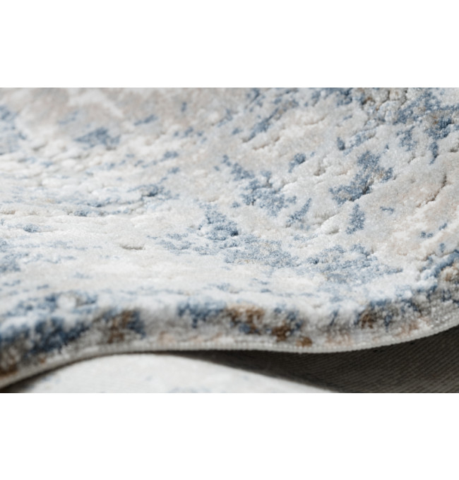 Koberec AKRYL VALS 8121 Abstrakcia sivý / modrý