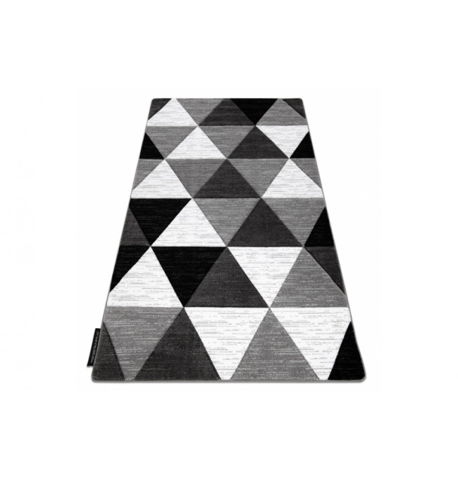 Koberec ALTER Rino Trojuholníky sivý