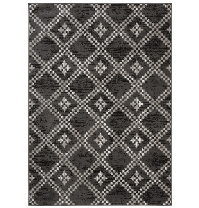 Koberec BALI PP H028A tmavě šedý/svetlě šedý