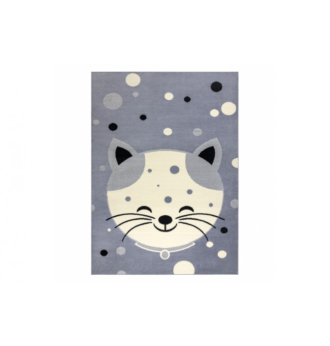 Koberec BCF FLASH Kitten 3998 - mačka sivý