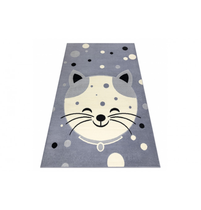 Koberec BCF FLASH Kitten 3998 - kočka šedý