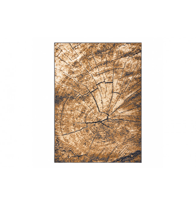 Koberec BCF Morad PEŇ drevo sivý / béžový / staré zlato