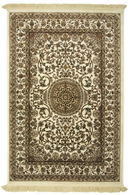 Koberec Isfahan Lurex 5255 Ornament krémový