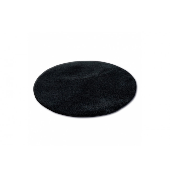 Koberec Micro fiber soft shaggy čierny