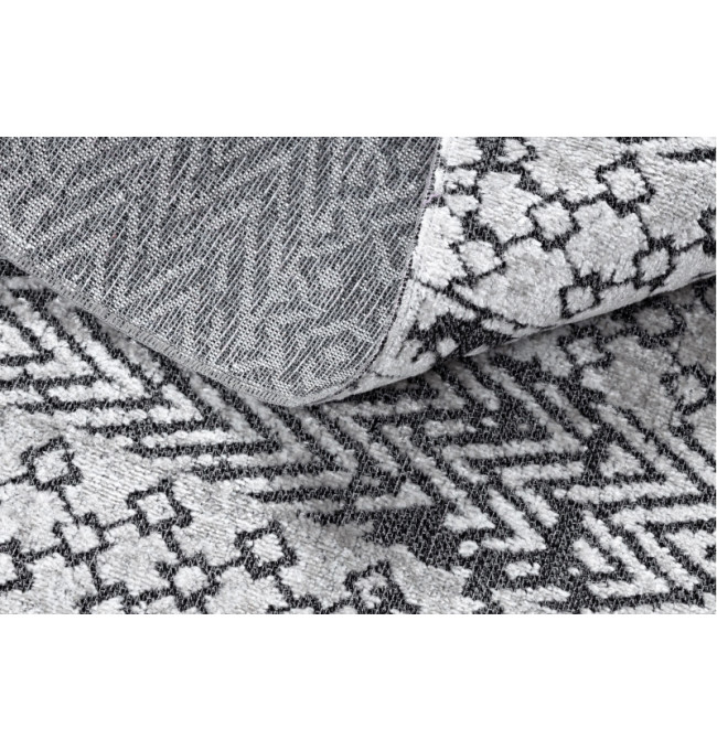Koberec SIERRA G6042 geometrický, etno - jasně šedý