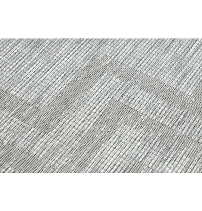 Koberec šňůrkový SIZAL PATIO ploské tkaní 3071 řecký šedý/béžový