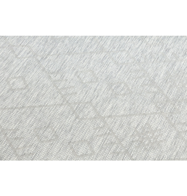 Koberec šňůrkový SIZAL PATIO ploské tkaní 3077 romby šedý/béžový