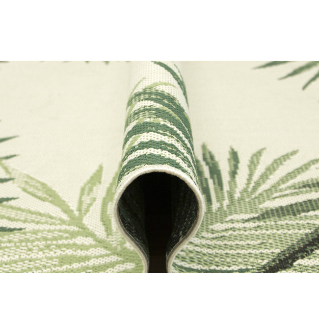 Koberec šnúrkový Syrena 19435/62 Palmové lístie, zelený