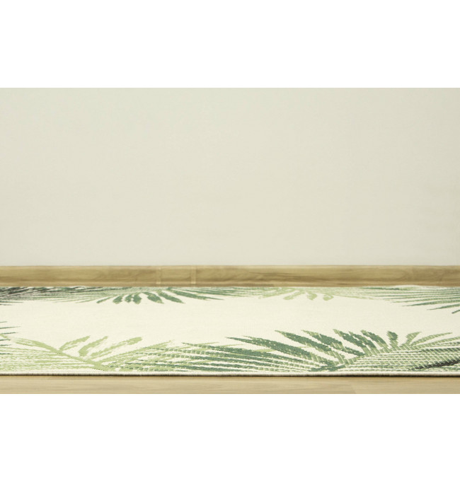 Koberec šňůrkový Syrena 19435/62 Palmové listí, zelený