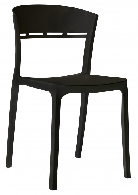 Set troch stoličiek COCO čierne (3ks)