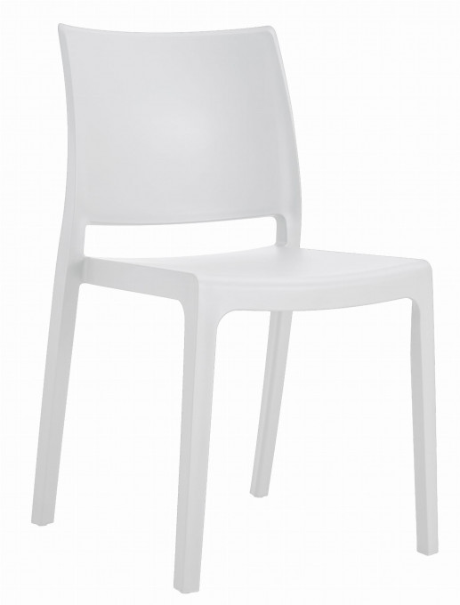 Set troch stoličiek KLEM biele (3ks)