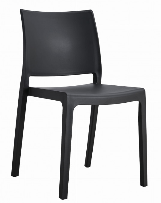Set troch stoličiek KLEM čierne (3ks)
