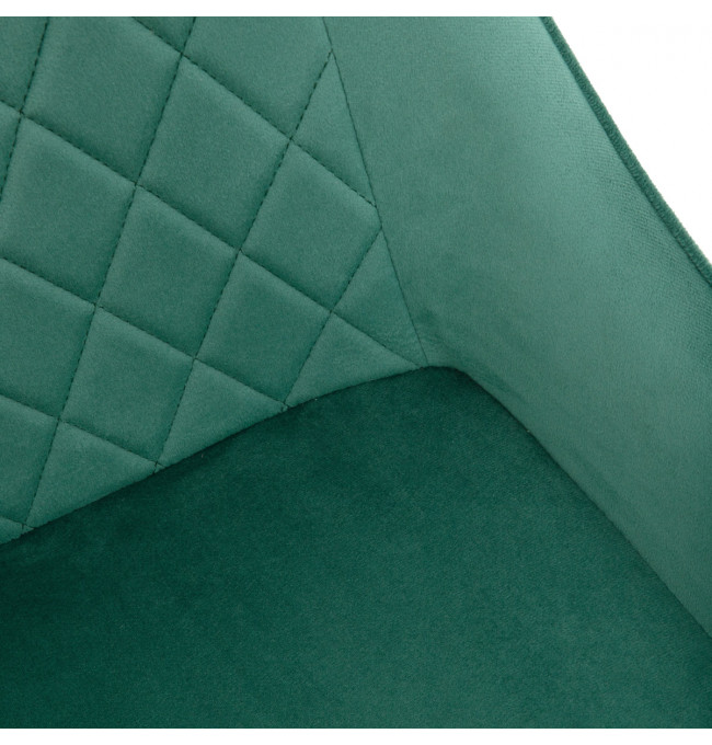 Otočná jedálenská stolička LAURENT zelená ALL 847382