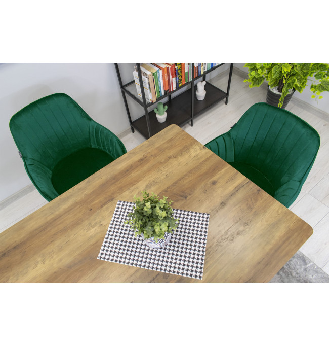 Set jedálenských stoličiek LUGO zelené (2ks)