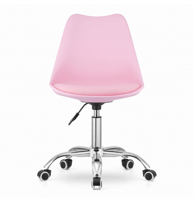 Otočná stolička ALBA - ružová