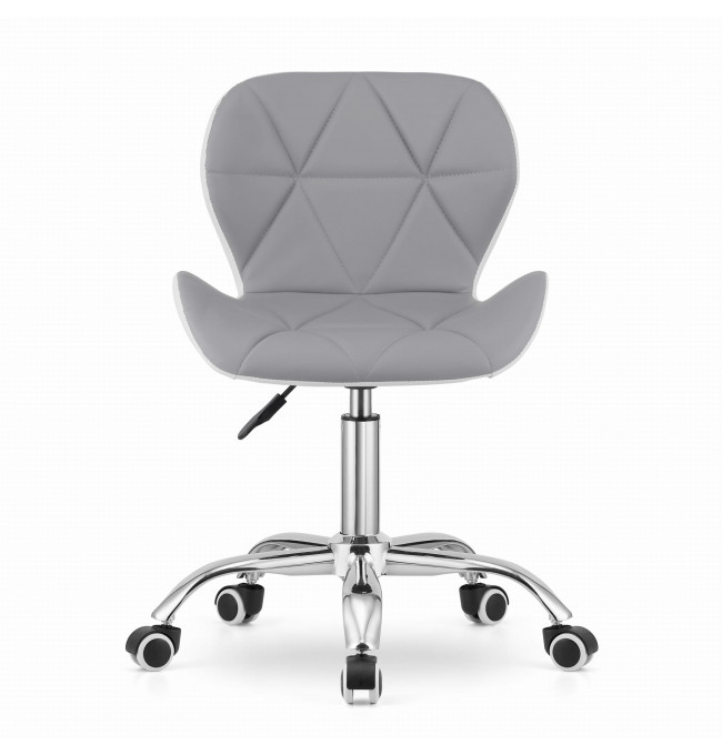 Kancelárska stolička AVOLA sivo - biela