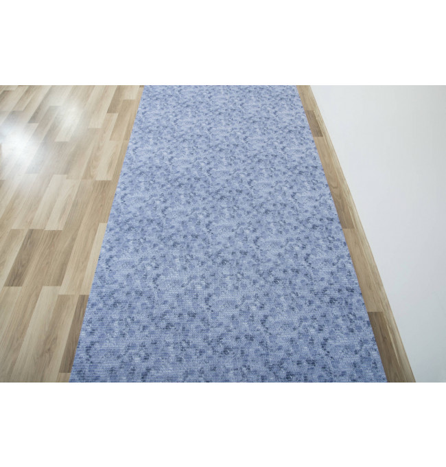 Kúpelňová penová rohož Softy-tex 912 modrá / granátová