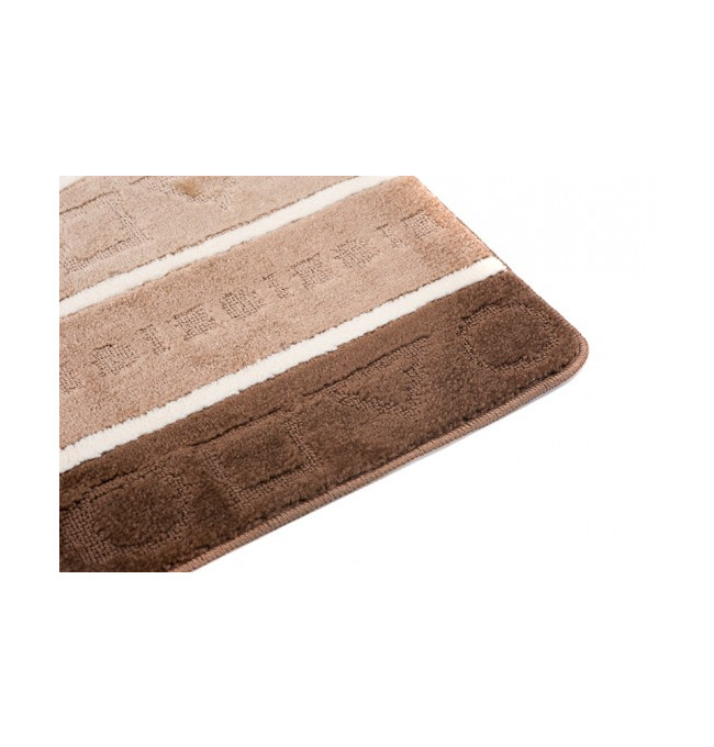 Koupelnový kobereček MULTI A5015 hnědý CAMEL Figur