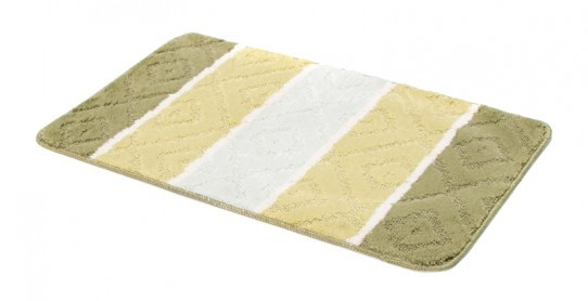Koupelnový kobereček MULTI A5132 Romby zelený