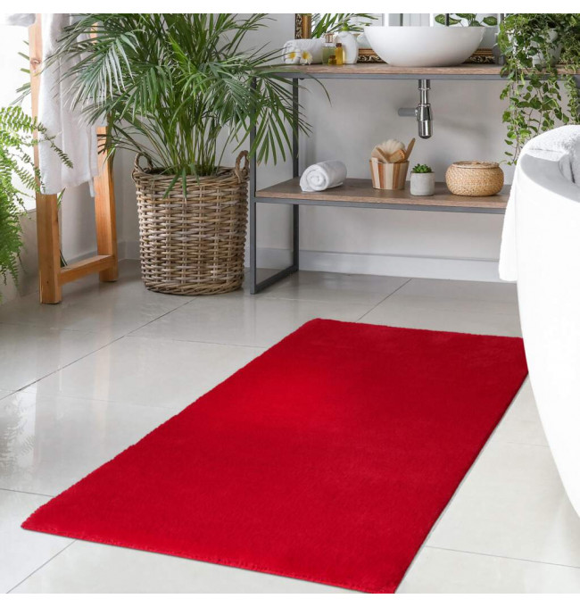Koupelnový koberec Topia Mats 400 červený