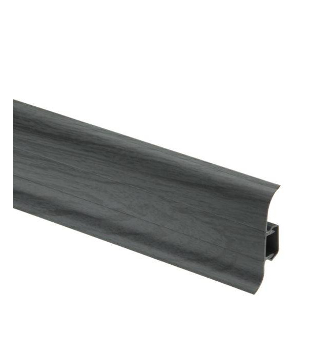 Podlahová lišta Premium Cezar 79 dub tmavo sivá matná 220 cm
