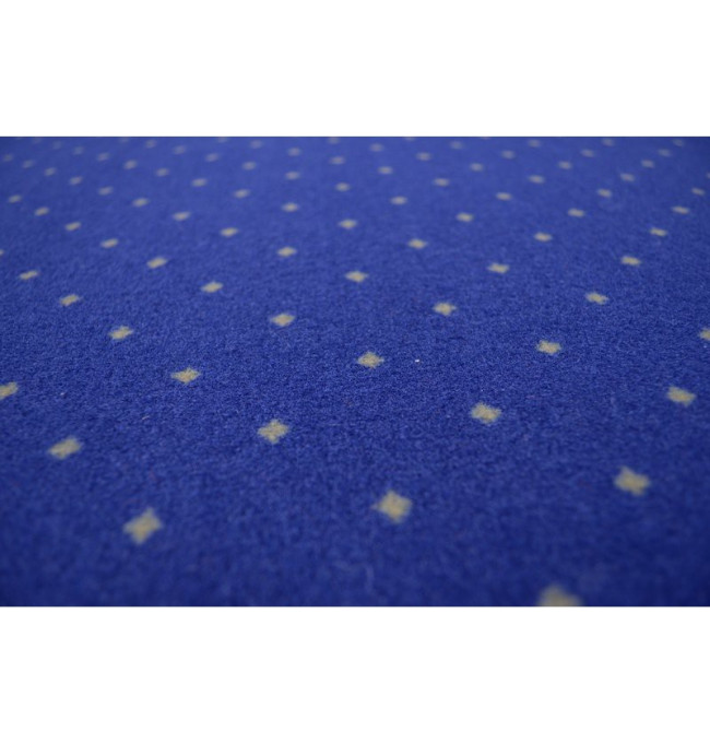 Metrážový koberec  AKTUA modrý