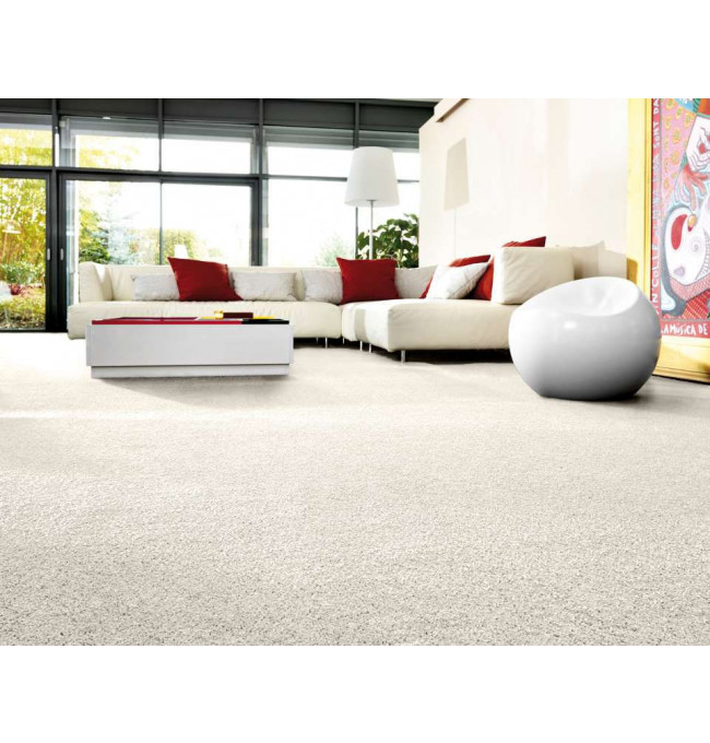 Metrážny koberec CASANOVA biely