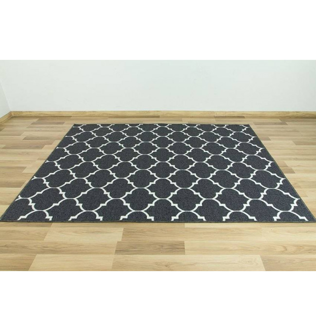 Metrážový koberec Clover 29 tmavě šedý