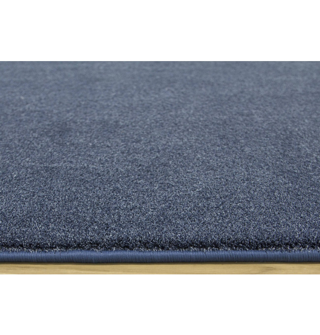 Metrážový koberec Hanoi 182 Jeans modrý