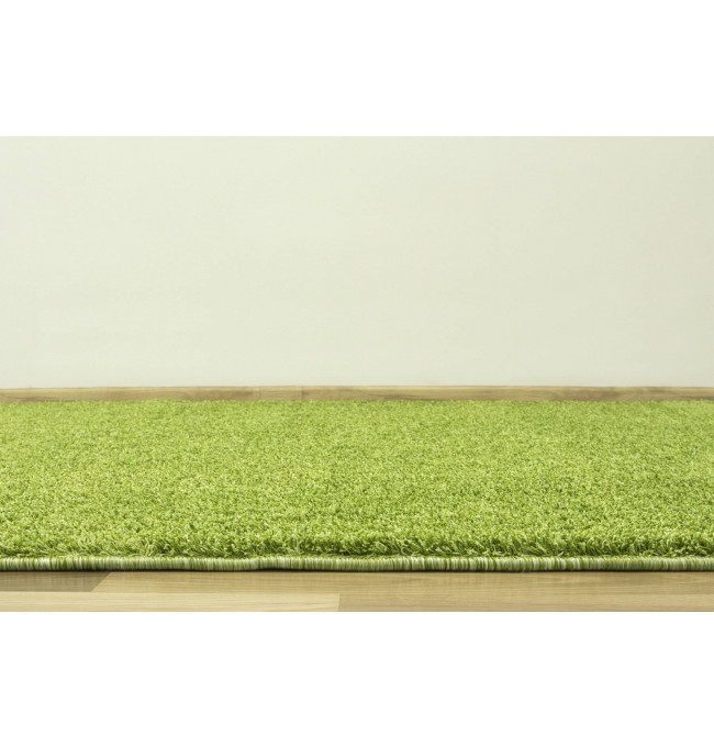 Metrážový koberec Lamborghini 01 zelený / krém