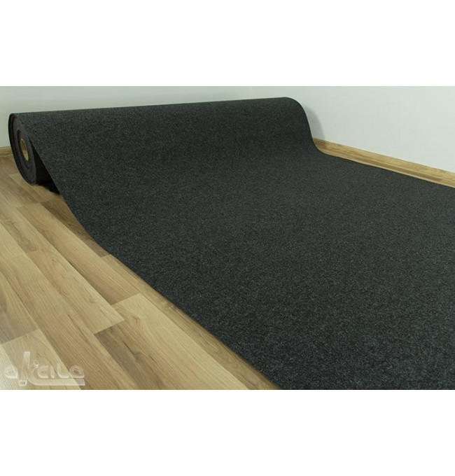 Metrážový koberec Lindau 50 černý
